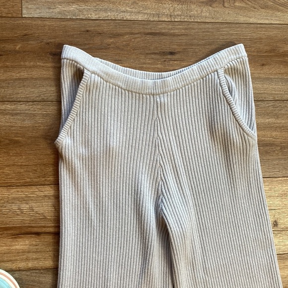 Marissa Webb Wide leg Arie ribbed pants - Picture 4 of 6